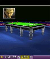 3D Ronnie OSullivans Snooker 2008 (240x320)